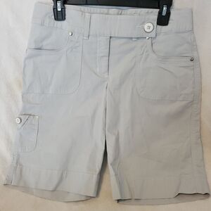 White House Black Market Gray Cargo Shorts